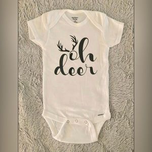 Infant “Oh Deer” Onesie (Multiple Sizes Availa…